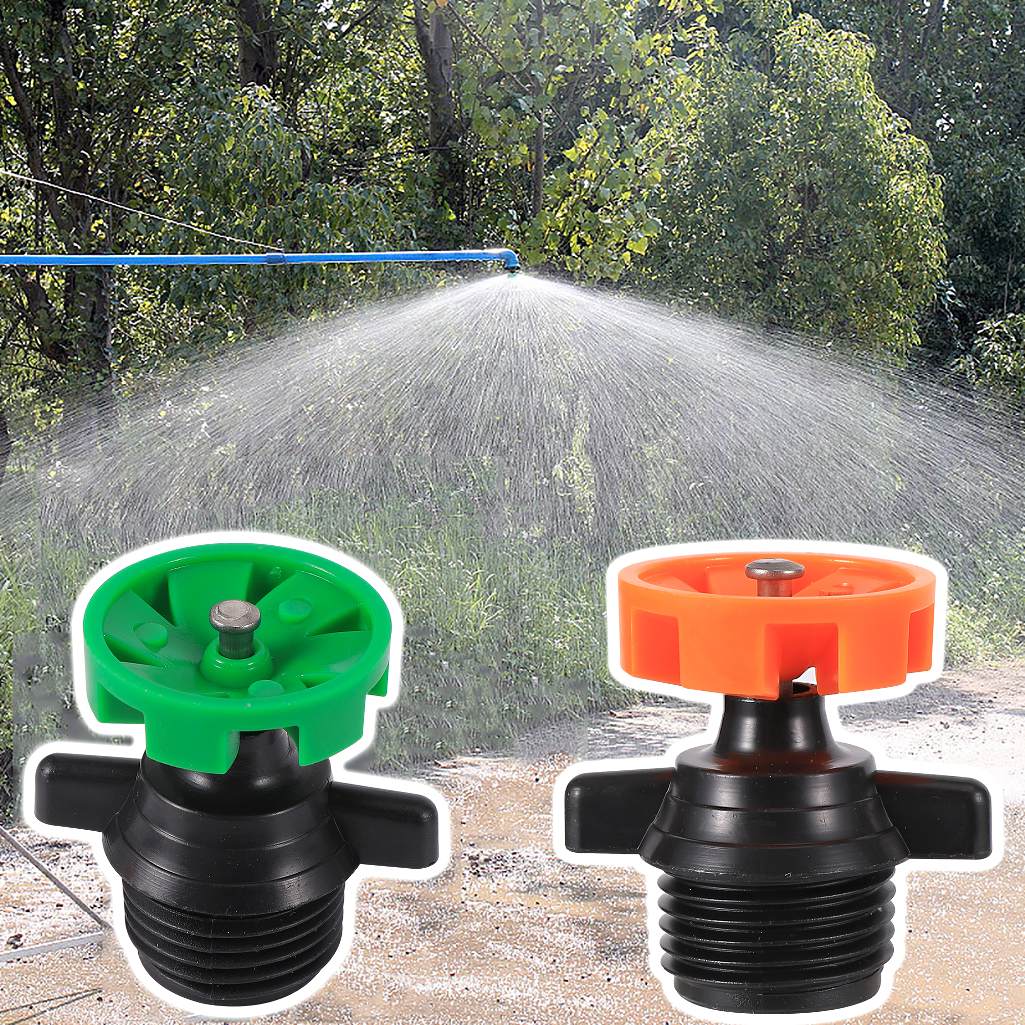 Agriculture Farming System - 10Pcs Garden Sprinkler 360° Rotation Irrigation