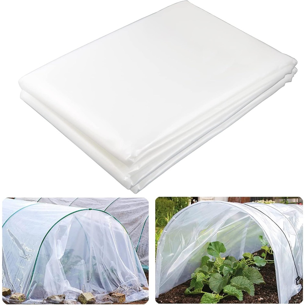 Agriculture Farm House - 6 Mil Clear Greenhouse Plastic Sheeting,