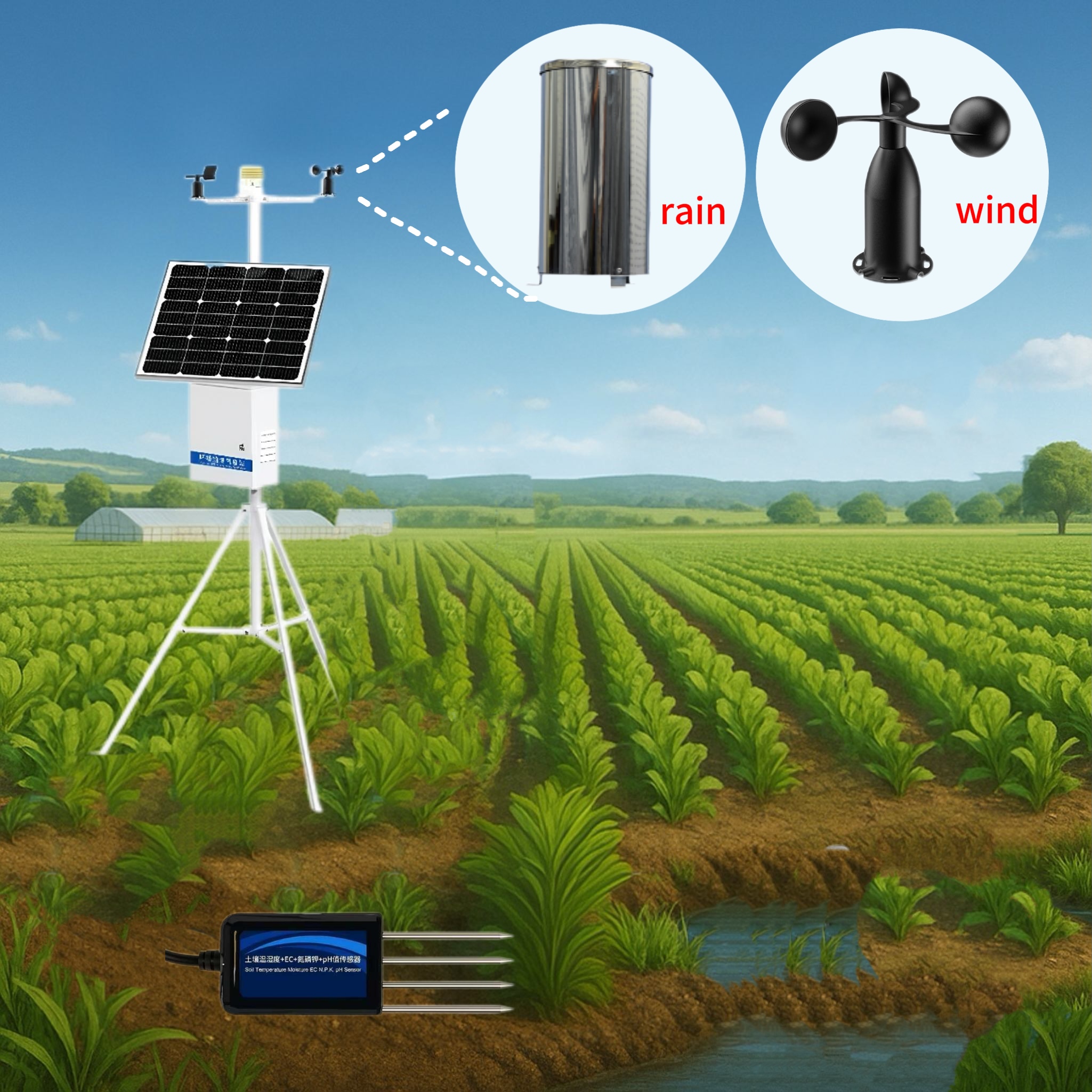 Agriculture Farming System - 2026 Smart Agriculture IoT Solution Soil