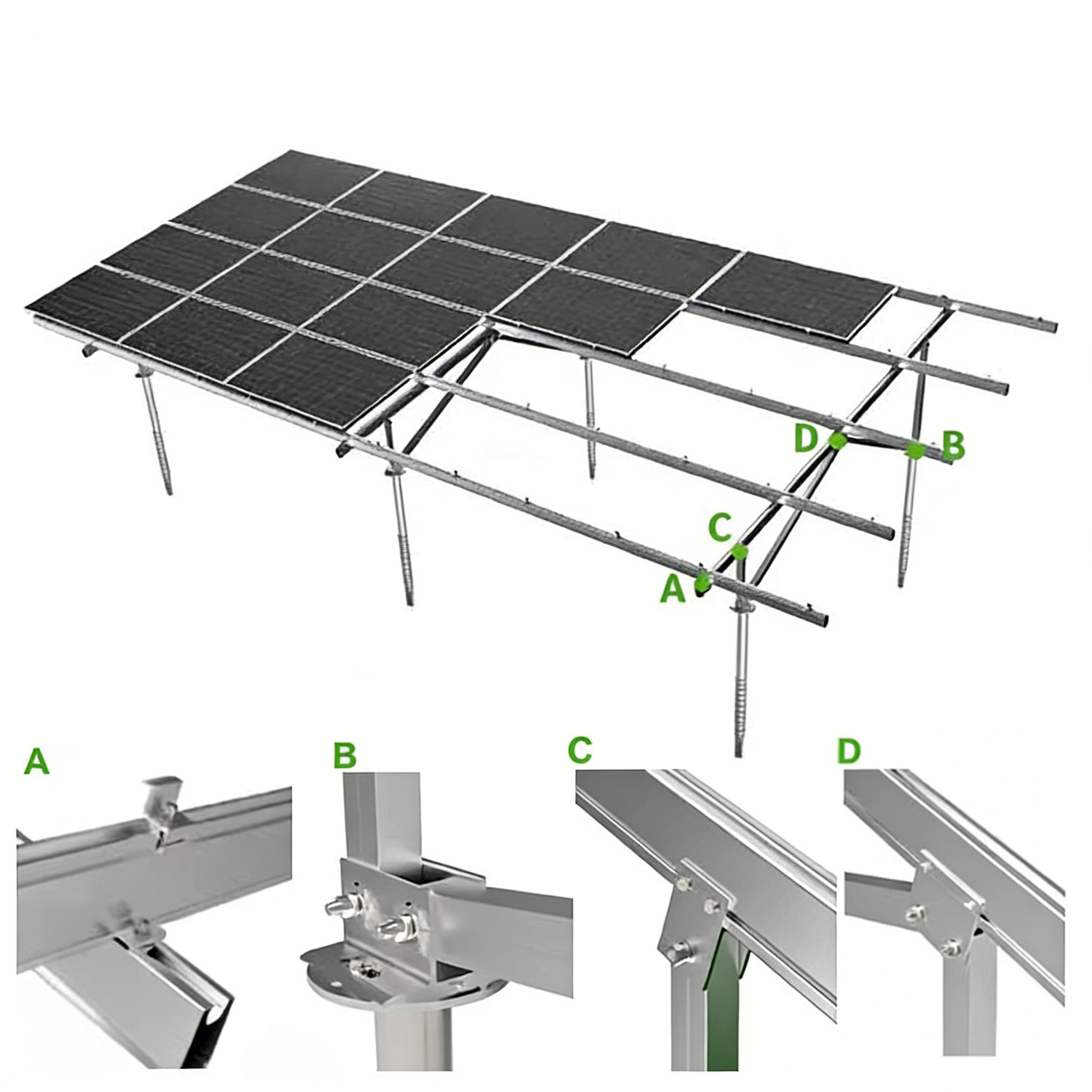 Agriculture Solar Farm Ground  - Agriculture Farming System ulasan dan harga