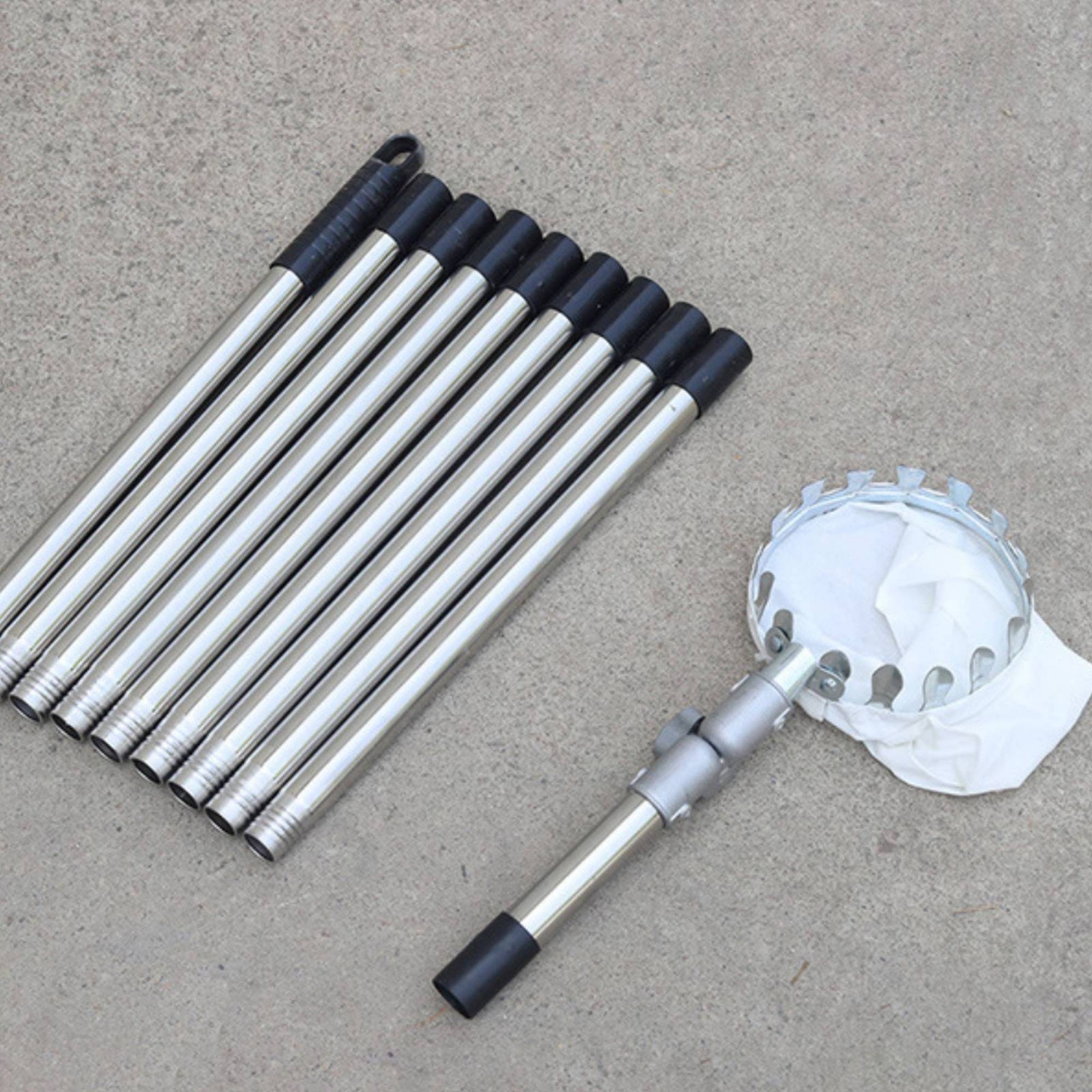 Fruit Picker with Net Bag Adju - Agriculture Farming Tool ulasan dan harga