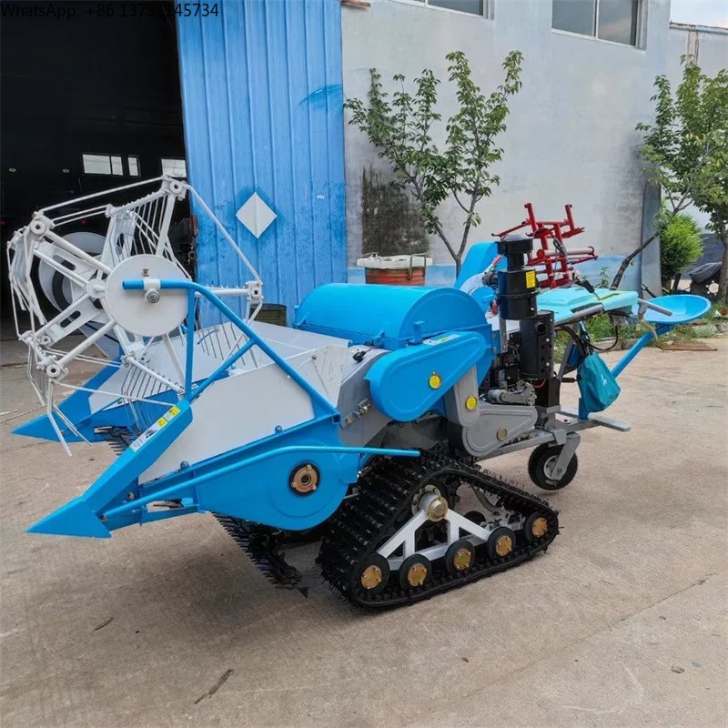 Small Mini Gear Drive Combine  - Combine Harvester Mini ulasan dan harga