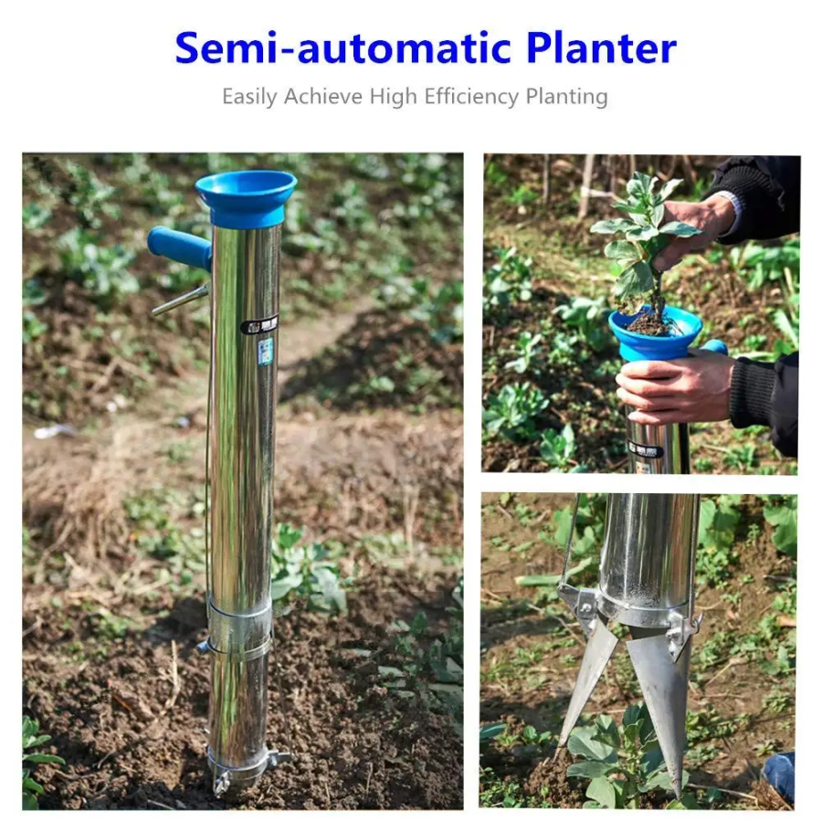 Stainless Steel Manual Seedlin - Agriculture Farming Tool ulasan dan harga