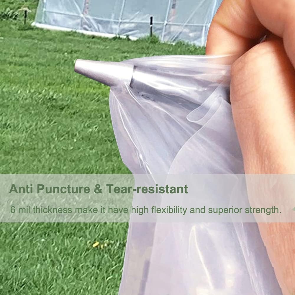 6 Mil Clear Greenhouse Plastic - Agriculture Farm House ulasan dan harga