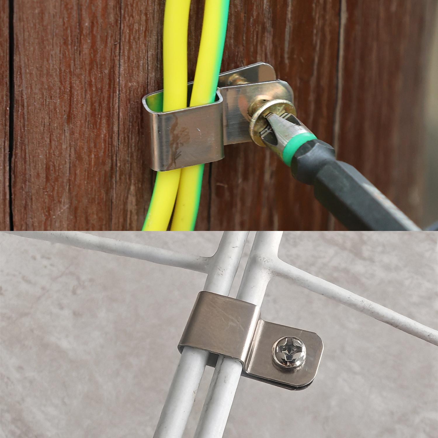 Stainless Steel Wire Clip Cord - Farming Agriculture ulasan dan harga